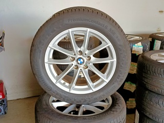 Set wielen, BMW, 225/55 R17