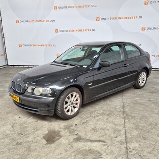Personenauto, BMW, 316ti Black&Silver, 2004
