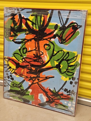Acryl op karton, Marc Barendse