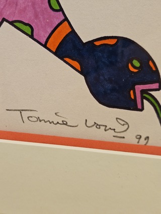Stift op papier tekening, Tonnie Voorn, 1999