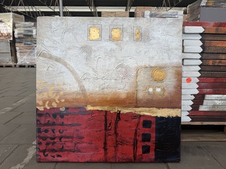 18x Canvas schilderij modern 80×80, PV 073