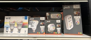 5x LED-verlichting en slimme lampen Jedi Lighting, Wiz