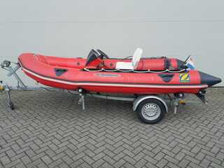 Rubberboot met aluminium vloerdelen en diverse opties, Zodiac, Futura