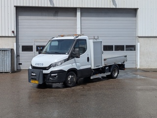 Bedrijfsauto met laadkraan en kipperbak, Iveco, 50C17, 2015