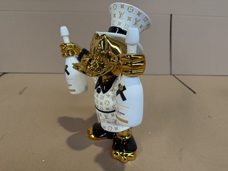 Dagobert Duck Beeld, Lior24, Wit / Goud / Zwart