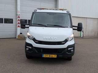 Bedrijfsauto met laadkraan en kipperbak, Iveco, 50C17, 2015