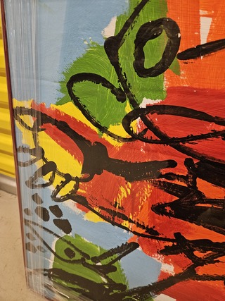 Acryl op karton, Marc Barendse