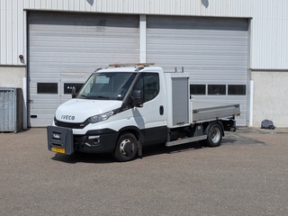 Bedrijfsauto met laadkraan en kipperbak, Iveco, 50C17, 2015