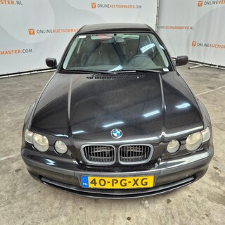 Personenauto, BMW, 316ti Black&Silver, 2004