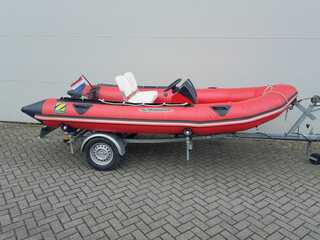 Rubberboot met aluminium vloerdelen en diverse opties, Zodiac, Futura