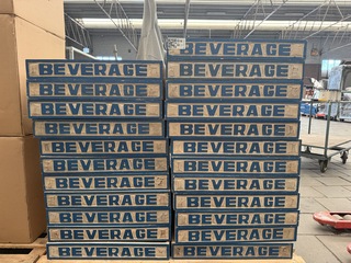 46x Houten dienblad ‘Beverage’ 35×55 cm