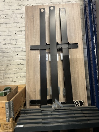 3x Bureautafel 235×100 cm