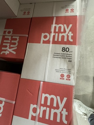 Ca. 37x Dozen papier, A4