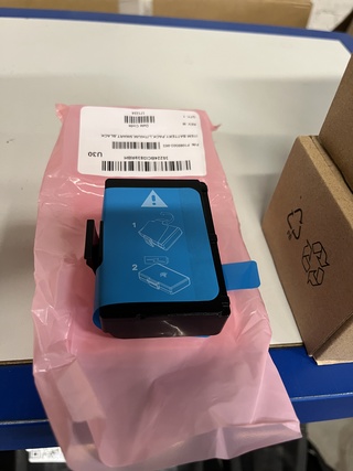 4x 3400 mAh batterij voor ZQ600 en ZQ500 Series Zebra