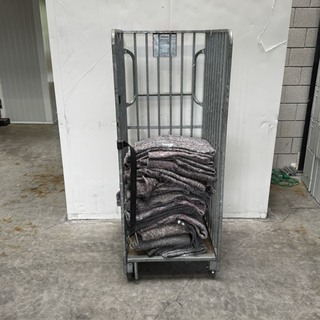 Rolcontainer met pakdekens, nestbaar
