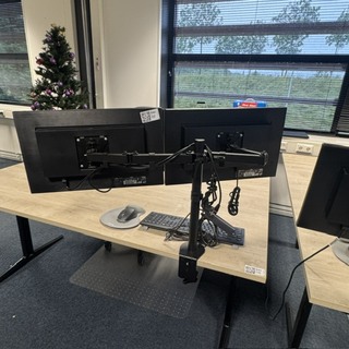 Monitorsteun met 2x monitor, Philips, 245B