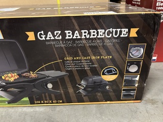 Tafelbarbecue op gas 102x40x50 cm