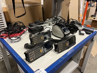 12x Diversen w.o. handheld computer en labelprinters W.o. Symbol, Dymo