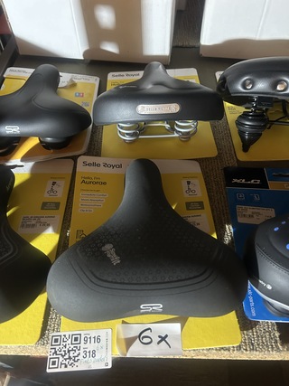 6x Fietszadel, W.o. Selle Royal, XLC