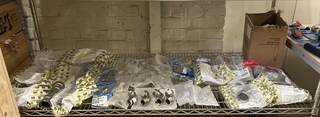 Ca. 41x Installatiemateriaal w.o. koppelingen, W.o. Viega, Valueline