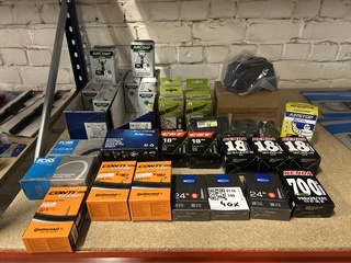 Ca. 40x Diverse binnenbanden, W.o. Continental, Michelin, Schwalbe