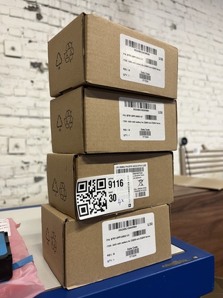 4x 3400 mAh batterij voor ZQ600 en ZQ500 Series Zebra