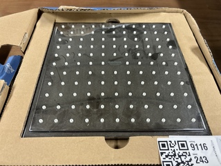 Regendouchekop vierkant 30×30 cm, Grohe