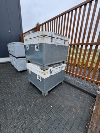 2x Droogijs container, Olivo, BAC 600, 2016