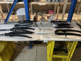 8x Carbon/aluminium voorvork