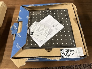 Regendouchekop vierkant 30×30 cm, Grohe