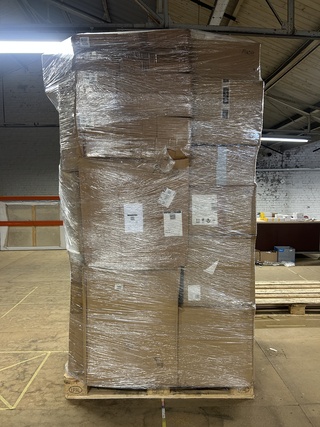 Pallet met design verlichting, Paco Home