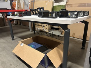 2x Werktafel verstelbaar