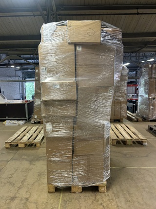 Pallet met design verlichting, Paco Home