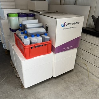 6x Koelbox, Ultra Freeze, BioBottle