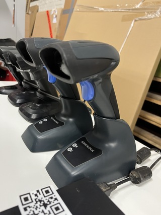 5x Handscanner, barcode scanner Zebra, w.o. DS22