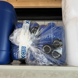 Ca. 12x Jerrycan, blauw
