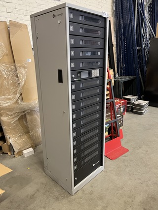Smart locker, netwerkkluis Lockncharge, FUYL Tower 15