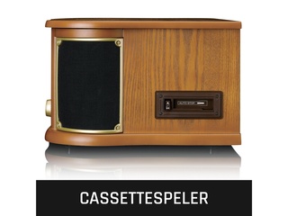 Lenco TCD-2551WD Classic Phono Retro Platenspeler Hout