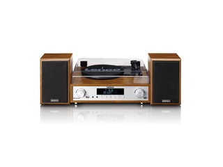 Lenco HiFi Stereo set met Platenspeler Hout