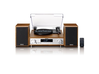 Lenco HiFi Stereo set met Platenspeler Hout
