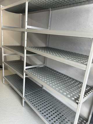 Koelcelstelling, Vermod, Grijs / Chroom