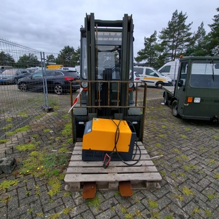 Elektrische vorkheftruck, Jungheinrich, EFG 545, 2004