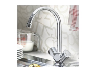 Grohe Costas Keukenmengkraan  Hoge uitloop Chroom