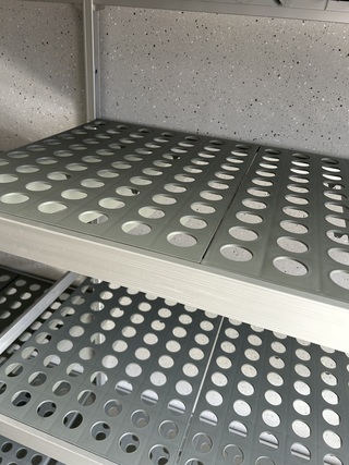 Koelcelstelling, Vermod, Grijs / Chroom