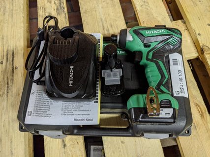 Accu slagschroevendraaier, Hitachi, WH10DAL