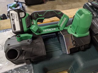 Accu bandzaag, Hitachi, CB18DBL