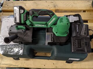 Accu bandzaag, Hitachi, CB18DBL