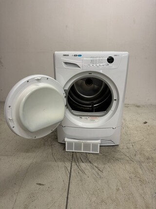 Wasdroger Zanussi, ZDC8203P, wit