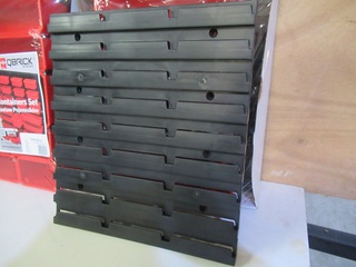 2x Werkplaatswand Qbrick Pro