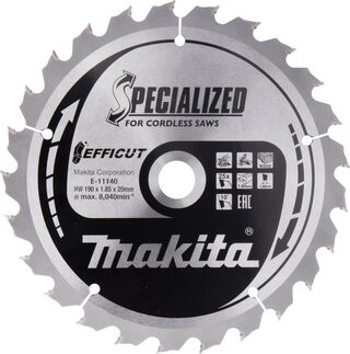 2x Widia Zaagbladen Makita, E-11140